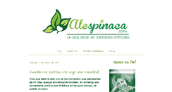 Desktop Screenshot of alespinaca.com